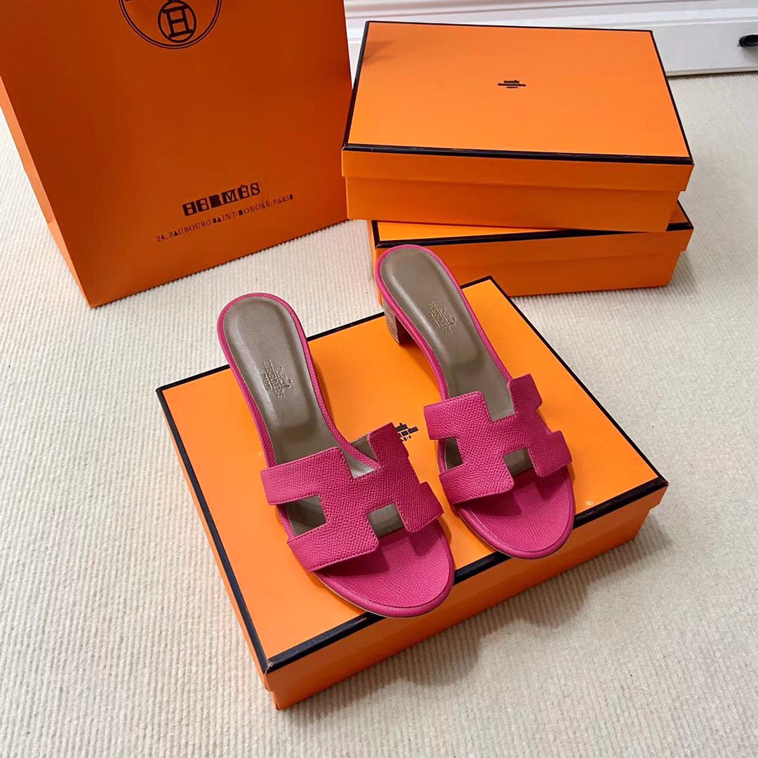 에르메스 올수공 오아시스 슬리퍼 샌들 앱송 32